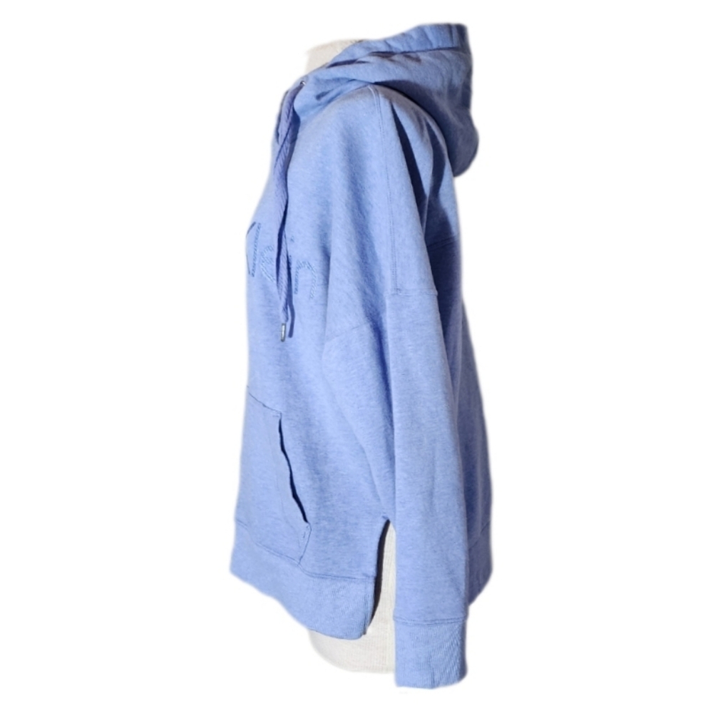 Calvin Klein Hoodie Embroidered Logo Pullover Lavender Size M - Picture 3 of 6